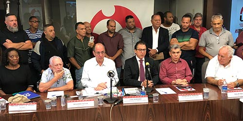 Em reunião na UGT, Luiz Marinho fala sobre o custeio sindical